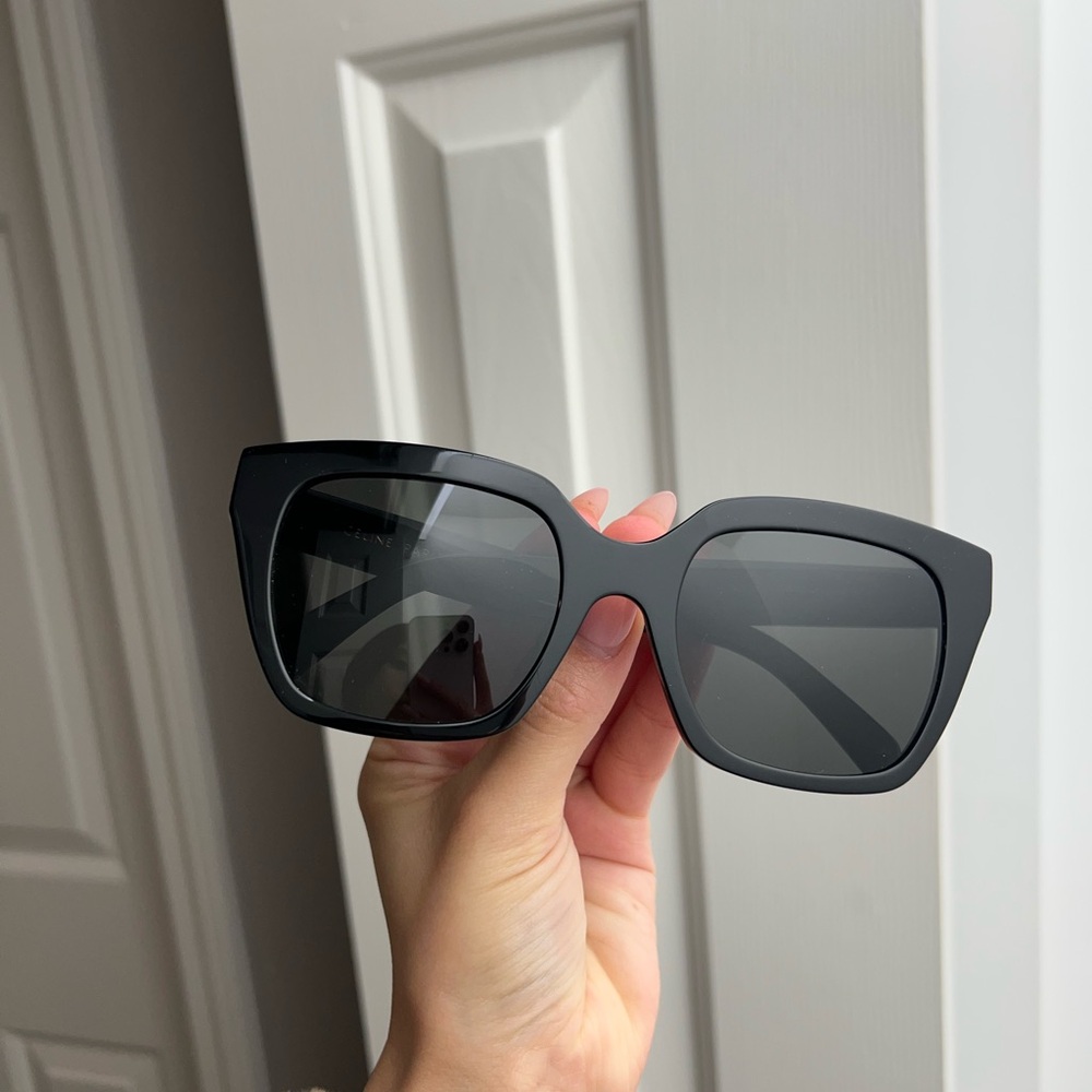 SOLD! CELINE Black Sunglasses amazing condition